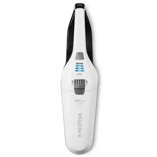 Nilfisk Quick Handsauger 20V in Weiß kabelloser Staubsauger