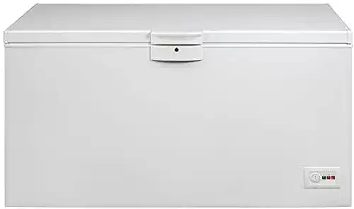 Beko Gefriertruhe HSA37540N mit 350 Litern und 40 dB in Weiß