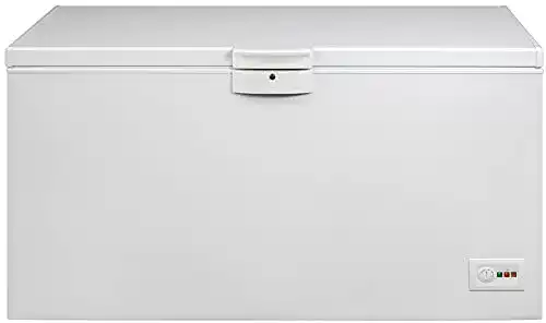 Beko Gefriertruhe HSA37540N mit 350 Litern und 40 dB in Weiß