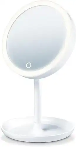 Beurer BS 45 Beleuchteter Kosmetikspiegel mit dimmbaren LED-Lichtring