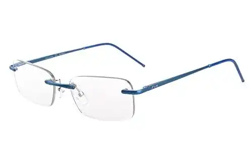 Edison & King Herren Lesebrille Free – randlos aus Aluminium