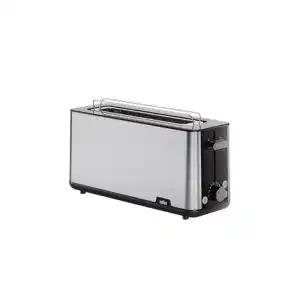Braun Toaster PurShine HT 1610 BK mit 25 cm Schlitz und 8 Bräunungsgraden