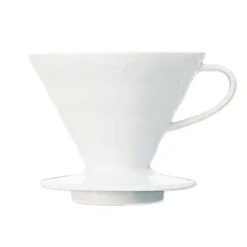 Porzellan Kaffeefilter Hario VDC-02W V60 für 1-4 Tassen Kaffee