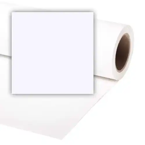 Fotohintergrund Colorama Hintergrundkarton 2,72 x 11 m in Arcticwhite