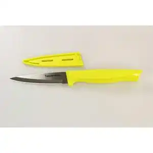Tupperware Messer der Essential-Serie in Gelb – Universalmesser für Gemüse