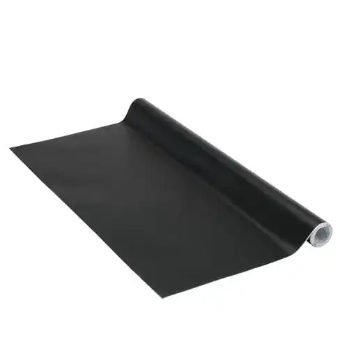 Möbelfolie Venilia Klebefolie Uni Matt Schwarz 67,5 cm x 2 m