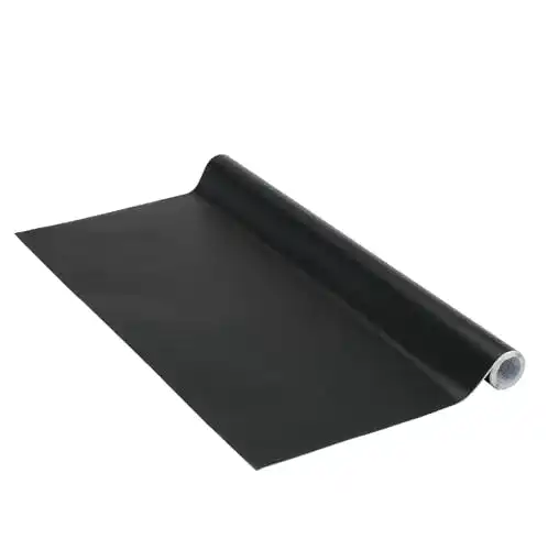 Möbelfolie Venilia Klebefolie Uni Matt Schwarz 67,5 cm x 2 m