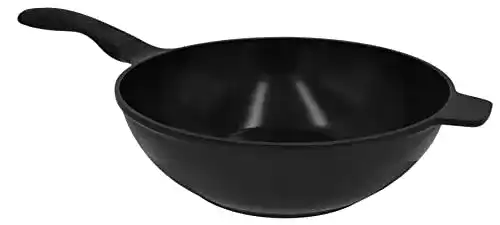Steuber Aluguss Wok 30 cm mit ceratherm-Premium Beschichtung