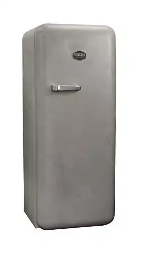 Kühlschrank mit Gefrierfach von Vintage Industries im Retro-Design