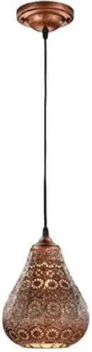 Trio Leuchten Jasmin 303700162 LED Pendelleuchte im antiken Design