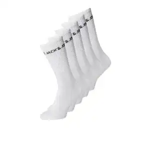 Tennissocken von JACK & JONES für Herren im 5er Pack mittellang