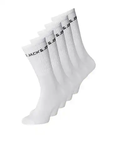 Tennissocken von JACK & JONES für Herren im 5er Pack mittellang