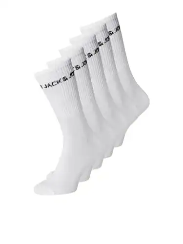 Tennissocken von JACK & JONES für Herren im 5er Pack mittellang