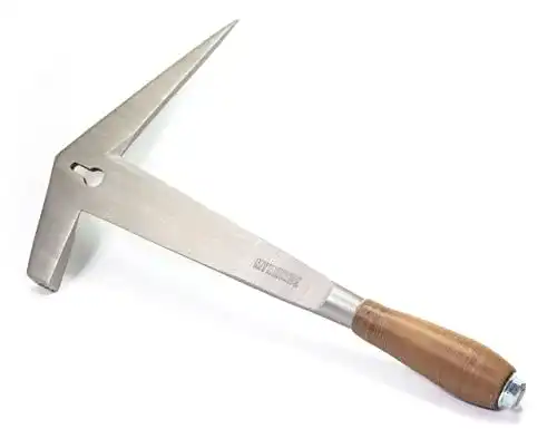 Schieferhammer myMAW mit Ledergriff in rheinischer Form