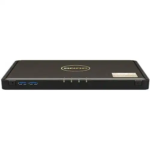 QNAP NAS Speichersystem TBS-464-8G mit 4 Schächten ohne Festplatten