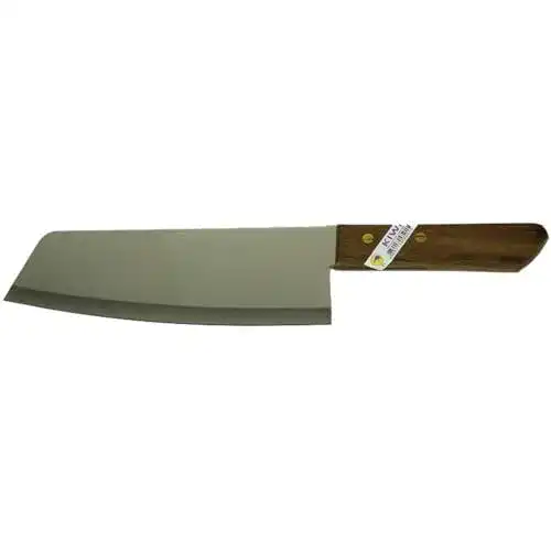 Kiwi Kochmesser Nr. 21 aus Stahl mit Holzgriff, 20,3 cm, Thailand