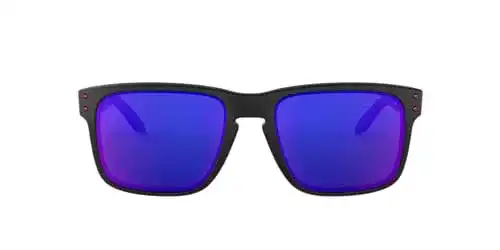 Oakley Holbrook 9102-36 Sonnenbrille in mattem Schwarz