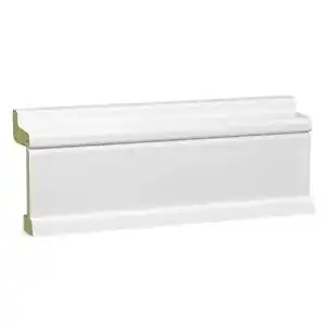 Rohrabdeckleiste KGM Heizrohrverkleidung in Weiß 2400 mm