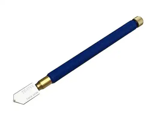 Glasschneider Toyo mit Öl-Reservoir und Messing-Griff TC 17 B