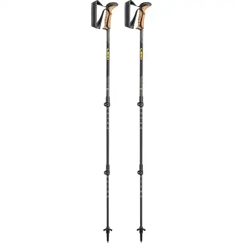Leki Khumbu Lite Wanderstöcke in Mango-Dark für Outdoor-Aktivitäten