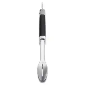 Grillzange Weber 6760 Precision Grill Tongs in Schwarz/Silber