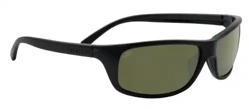 Serengeti Sonnenbrille Bormio 2.0 in Mattschwarz mit polarisiertem Glas