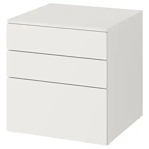 IKEA PLATSA/SMÅSTAD Kommode mit 3 Schubladen, 60 x 57 x 63 cm