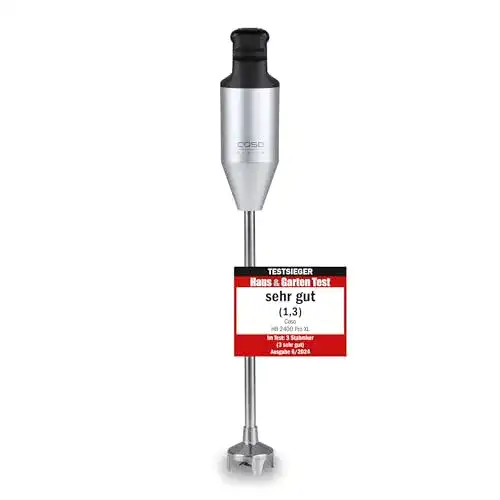 Caso HB 2400 Pro XL-Design Stabmixer für vielseitige Anwendungen