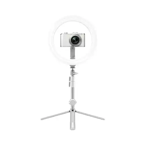Ringlicht Kodak LED Selfie Ring Light mit Stativ für Smartphones