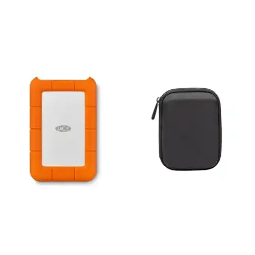 Lacie Rugged Mini 4 TB Externe Festplatte USB 3.0 mit Schutzhülle