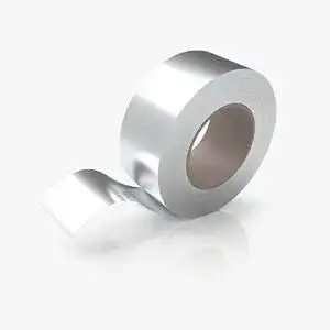 Klebeband ERBI Selbstklebendes Aluminium Hitzebeständig 50mm x 50m