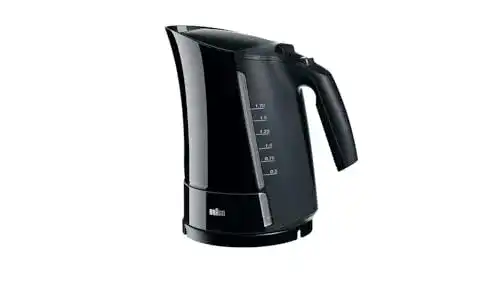 Braun WK 300 AquaExpress Wasserkocher in Schwarz