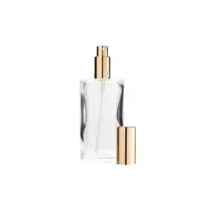 Flakon Fantasia Parfum 100ml leer mit Zerstäuberpumpe aus Klarglas