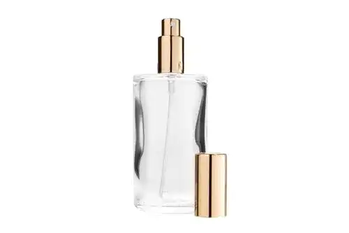 Flakon Fantasia Parfum 100ml leer mit Zerstäuberpumpe aus Klarglas