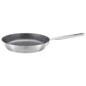 Fiskars Bratpfanne 28 cm aus recyceltem Edelstahl, für alle Kochfelder geeignet