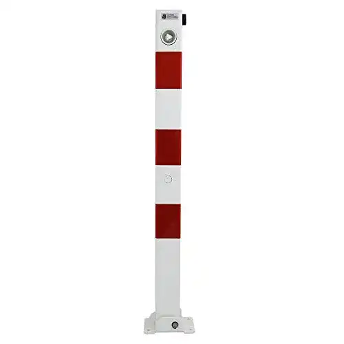 Parkplatzsperre UVV UVAP7050 aus feuerverzinktem Stahl, klappbar