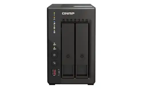 QNAP TS-253E-8G NAS System mit 2-Bay Speicherkapazität