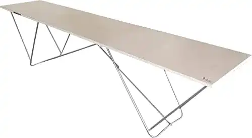 Tapeziertisch Nespoli aus Holz – Multifunktionstisch 300x60x72 cm