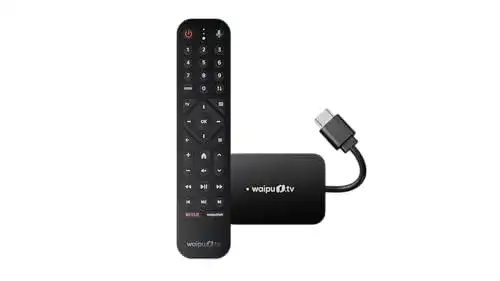 Waipu.tv Stick 2. Generation mit Fernbedienung und 4K Streaming