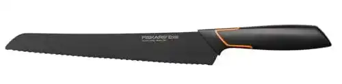 Fiskars Brotmesser mit ergonomischem Griff und Antihaftbeschichtung
