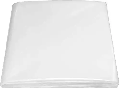 Teichfolie Baogu Weiß HDPE 16S für Fischteiche und Gärten