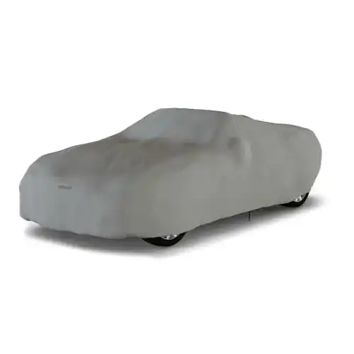Softgarage Vollgarage Basic 3-lagig lichtgrau für Indoor und Outdoor