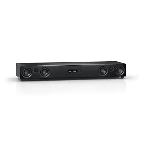 Nubert nuPro XS-8500 RC Soundbar – Schwarze TV-Soundbar mit Bluetooth