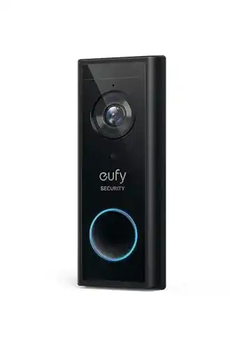 Eufy Security Video-Türklingel mit Kamera und Akku, kabellos