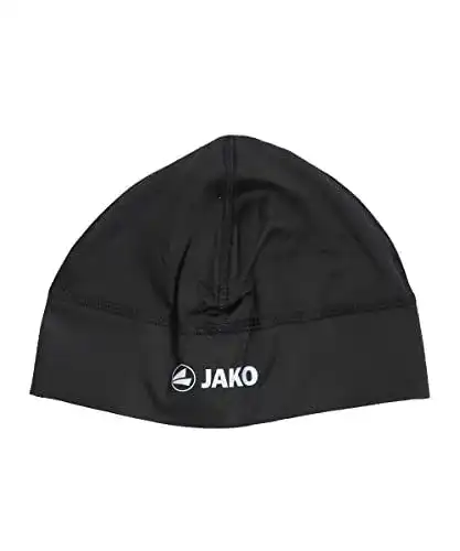 JAKO Unisex Fahrradmütze Funktionsmütze in Schwarz