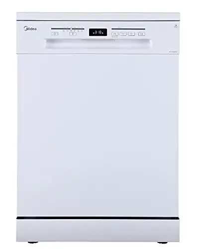 Midea SF 5.60NW XXL Geschirrspüler mit 12 Maßgedecken und 6 Programmen