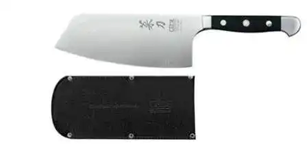 Chai Dao Messer 16 cm Kombiangebot mit Lederscheide von Güde