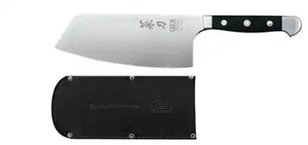 Chai Dao Messer 16 cm Kombiangebot mit Lederscheide von Güde