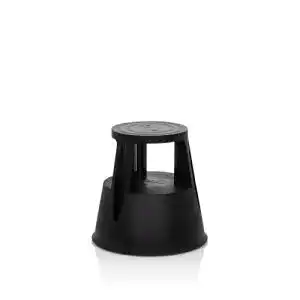 Elefantenfuß Hocker Hjh Office TIO-M Kunststoff mit Rollen