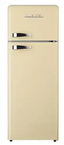 Retro Kühlschrank Wolkenstein Kühl-Gefrier-Kombination GK212.4RT